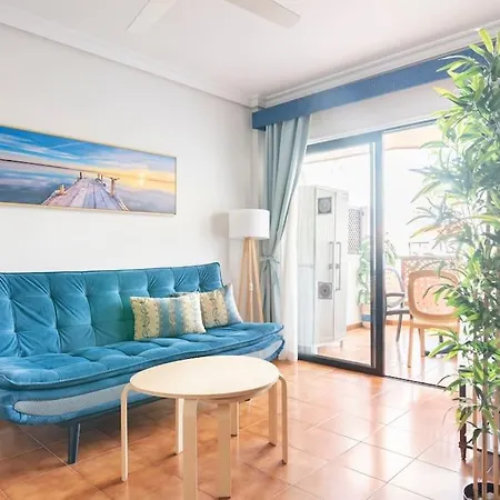Royal Blue Terracotta Designer Golf Del Sur Apartamento *
