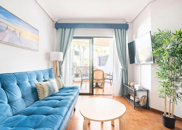 Royal Blue Terracotta Designer Golf Del Sur *